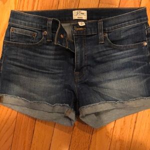 Jcrew denim shorts